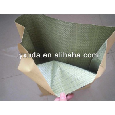 paper and plastic laminate bag