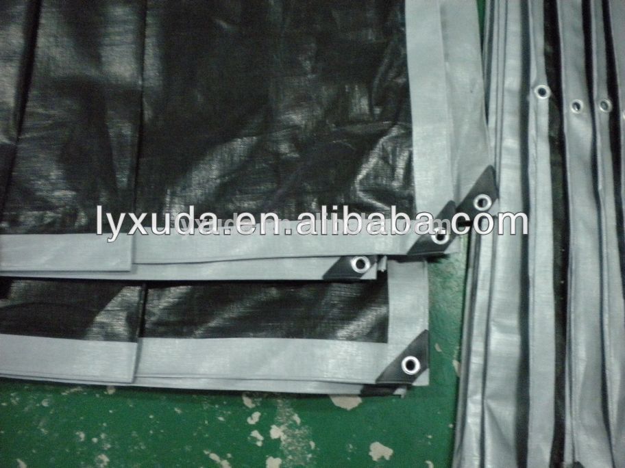 PE Tarps Fabrics for Ground Sheet and Building Safety Curtain