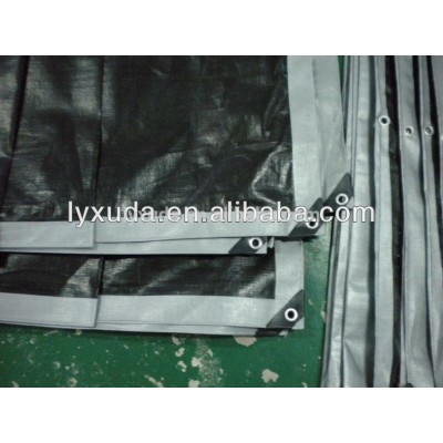 PE Tarps Fabrics for Ground Sheet and Building Safety Curtain